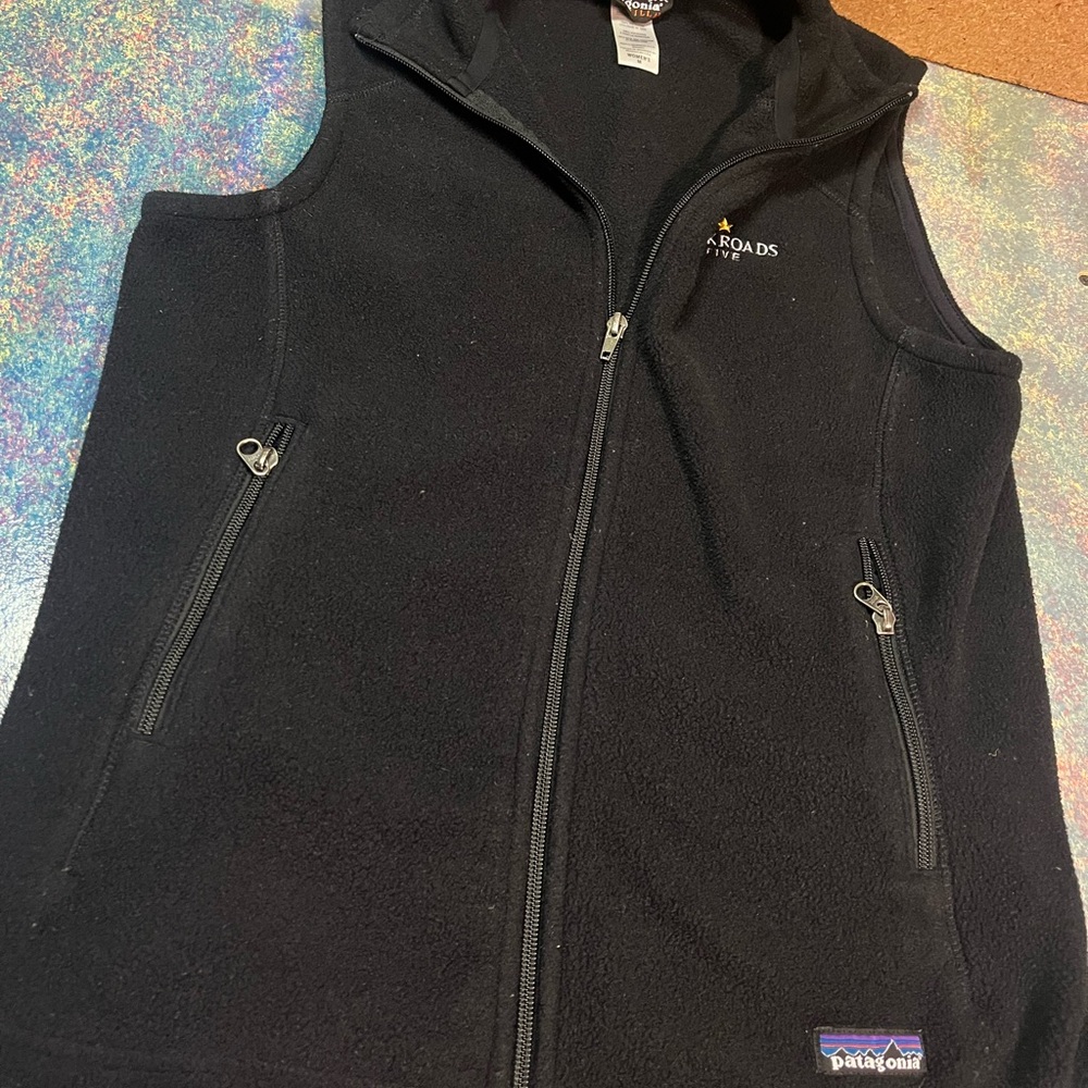 WOMENS SYNCHILLA VEST MEDIUM PATAGONIA BLACK